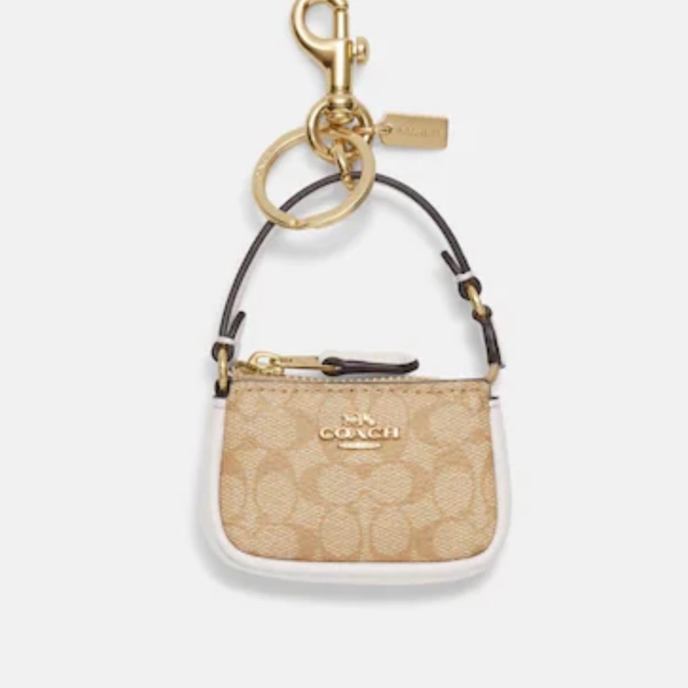 COACH mini nolita bag charm/keychain